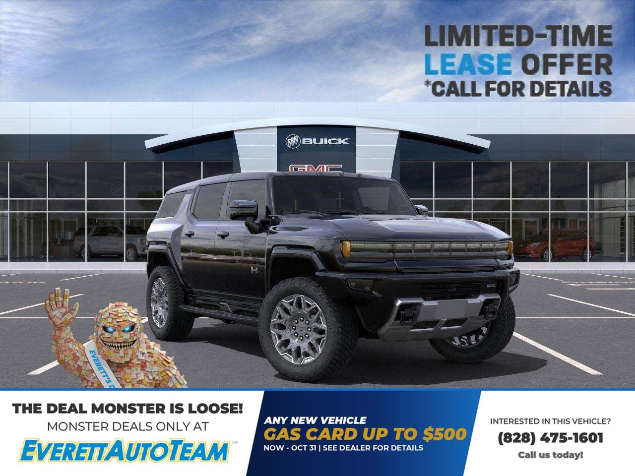 Void Black 2025 GMC Hummer EV SUV SUV / Crossover All-Wheel Drive Automatic