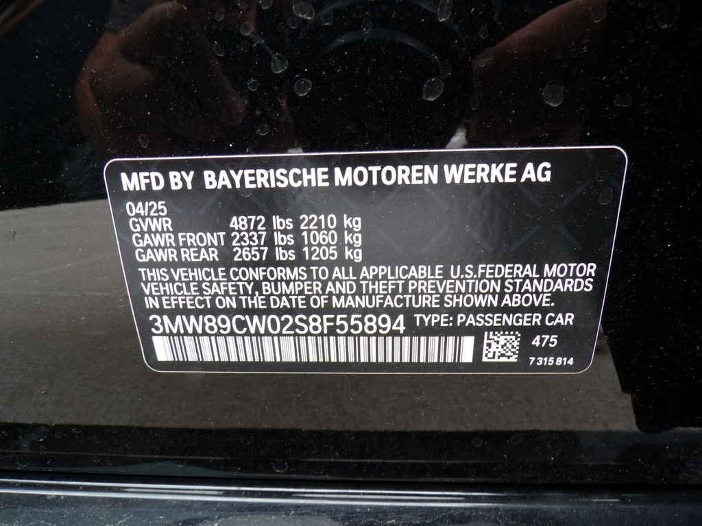 Certified Used 2025 Black Sapphire Metallic BMW 330i xDrive image 24