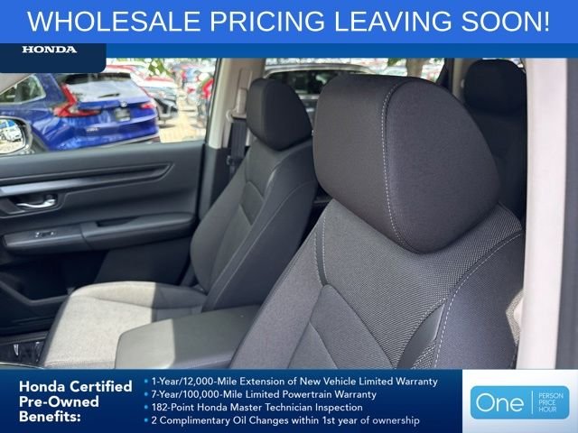 Certified Used 2025 Crystal Black Pearl Honda 1.5T AWD EX image 17