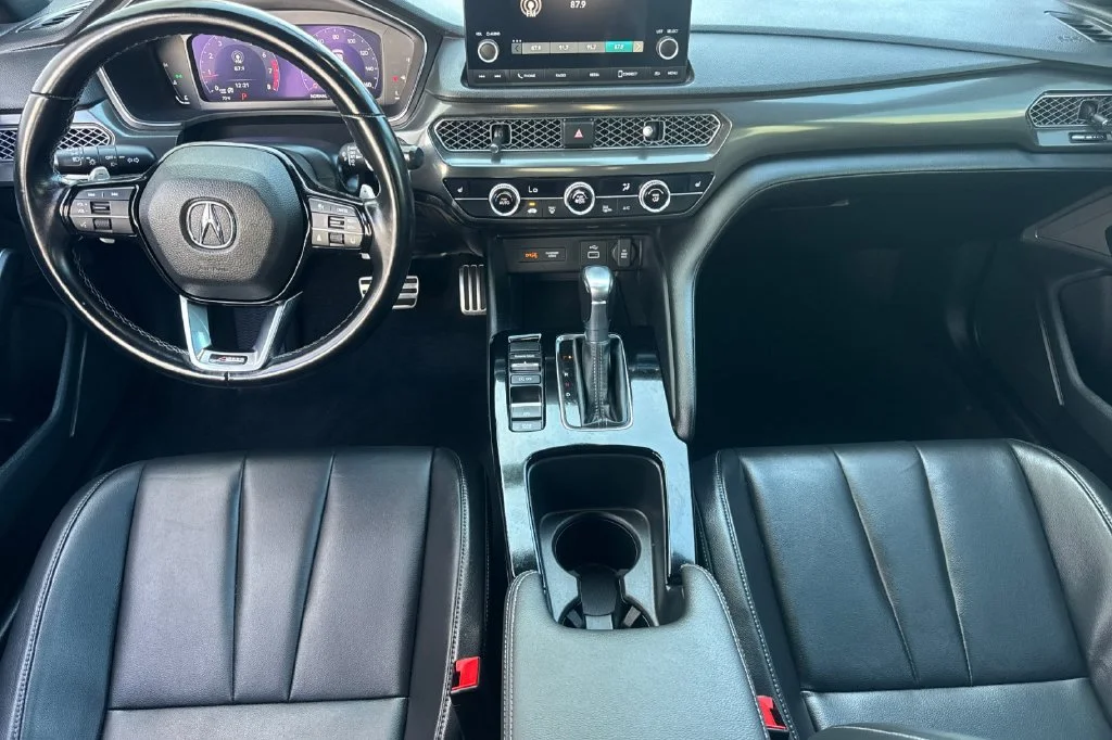 Used 2023 Liquid Carbon Metallic Acura A-Spec Package image 16