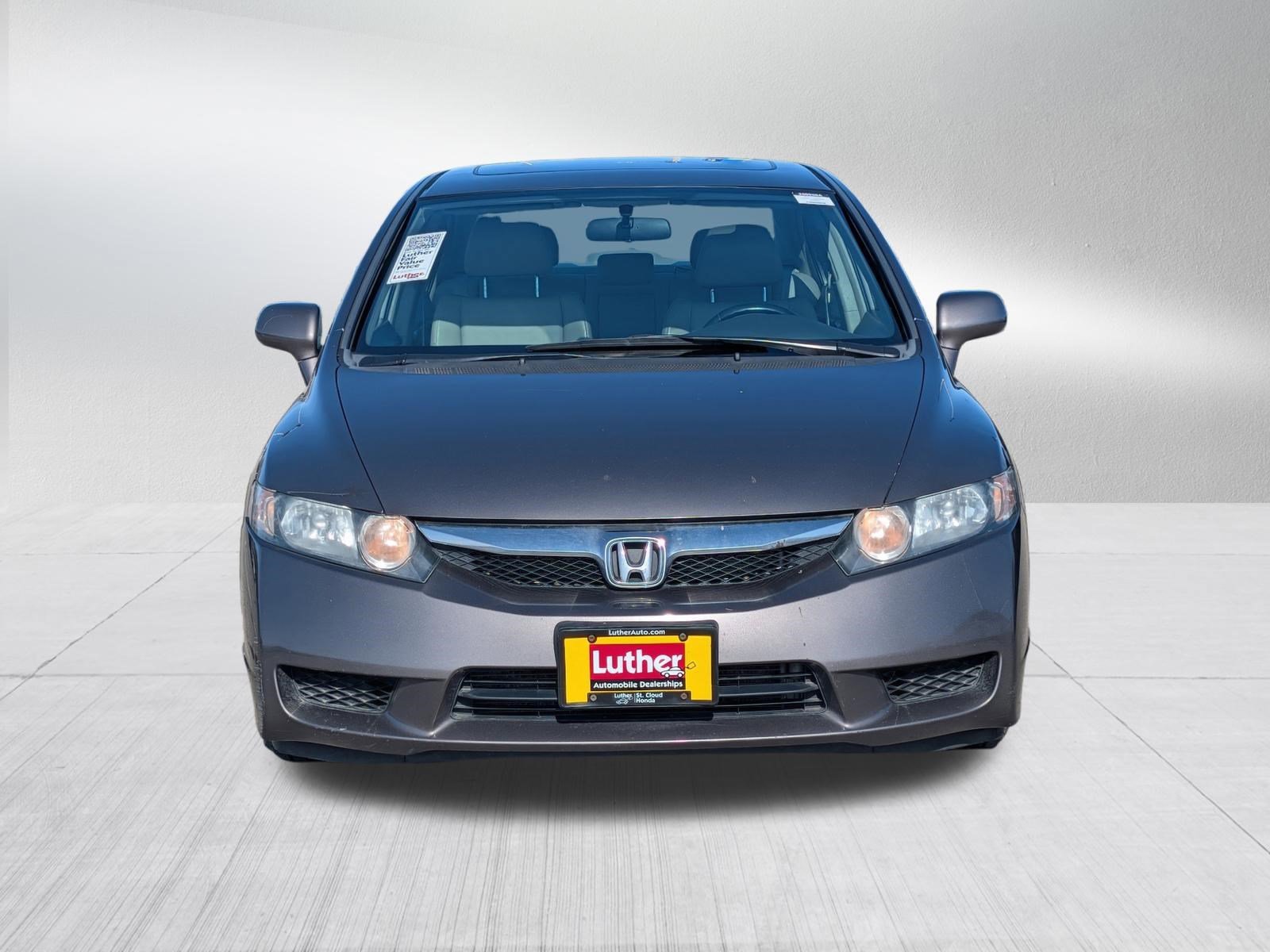 Used 2010 Honda Civic EX-L with VIN 19XFA1F96AE018983 for sale in Waite Park, Minnesota