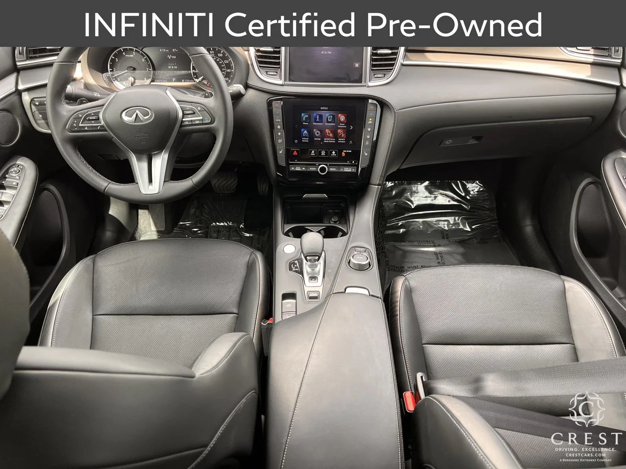 Certified Used 2023 Slate Gray INFINITI LUXE image 12