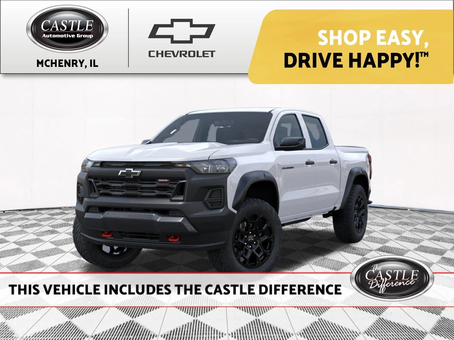 New 2026 Summit White Chevrolet Trail Boss image 1