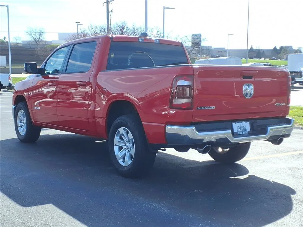 Used 2024 Flame Red Clearcoat Ram Laramie image 3