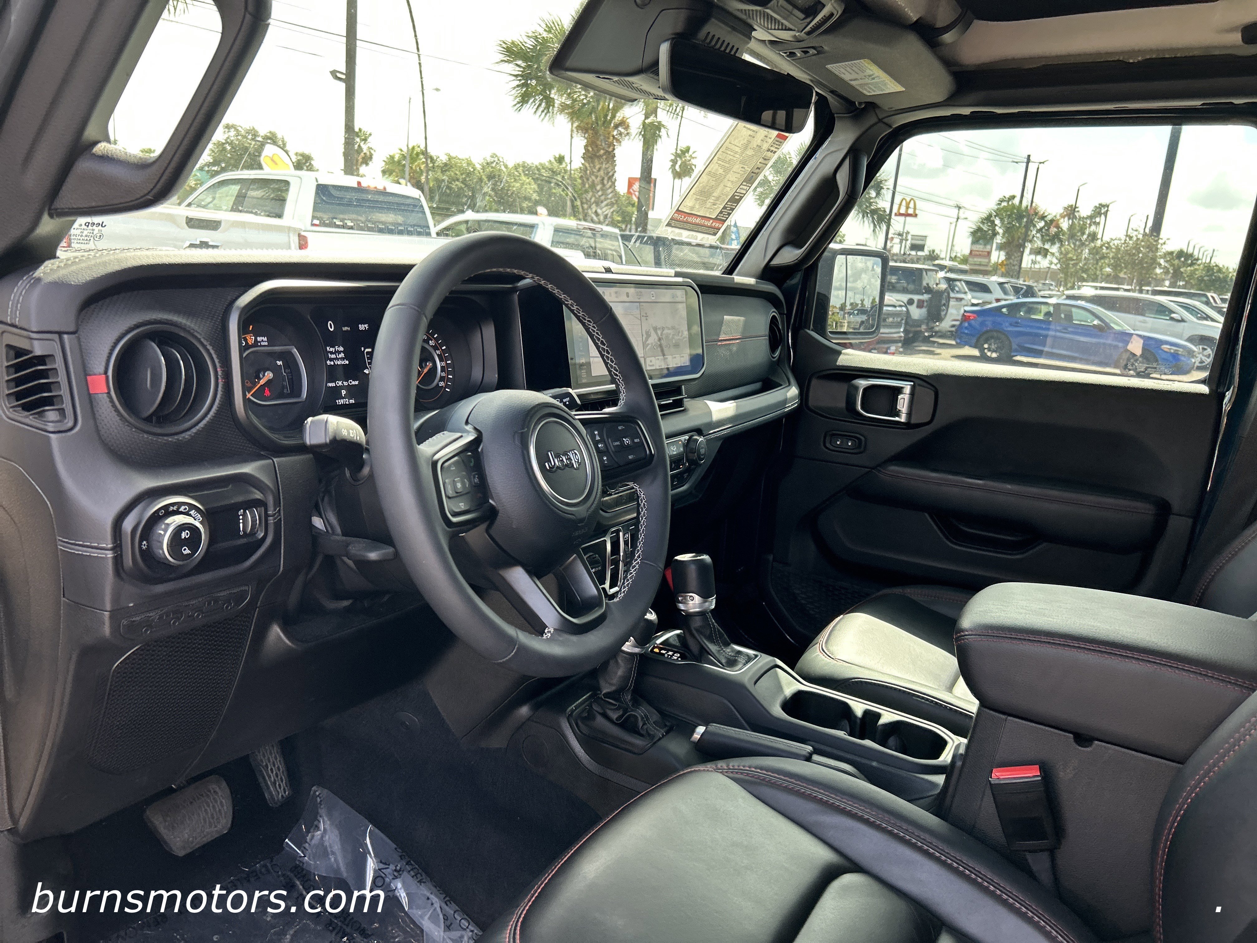 Used 2025 Fathom Blue Jeep Rubicon X image 16