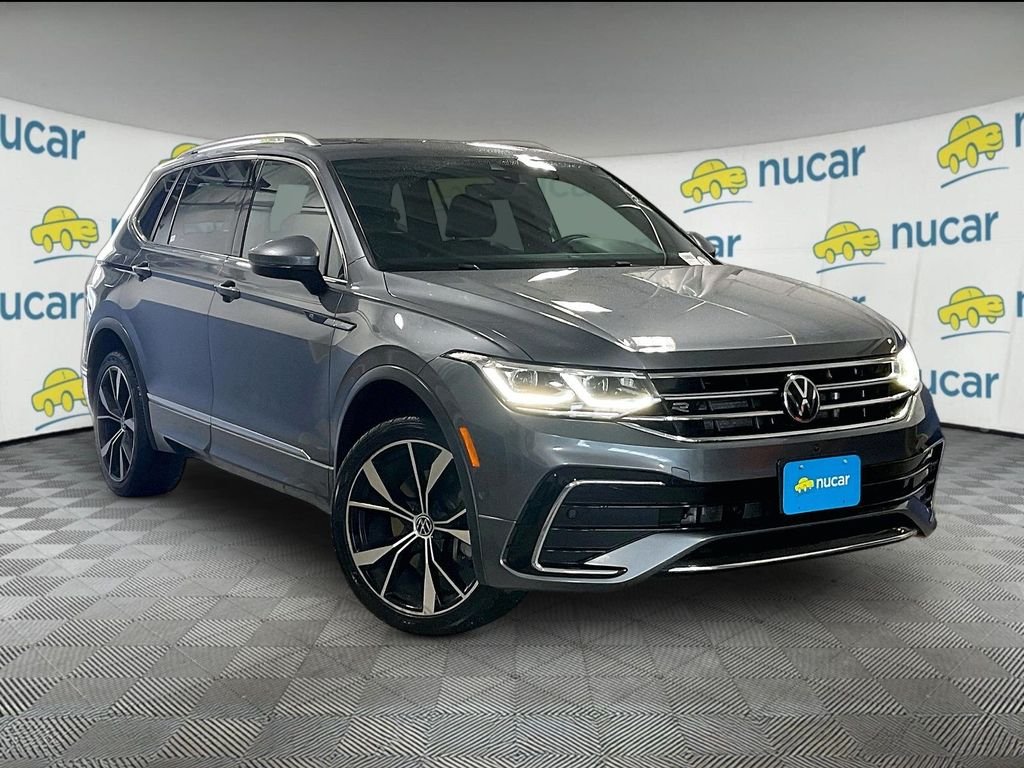 Certified Used 2022 Gray Volkswagen 2.0T SEL R-Line image 1