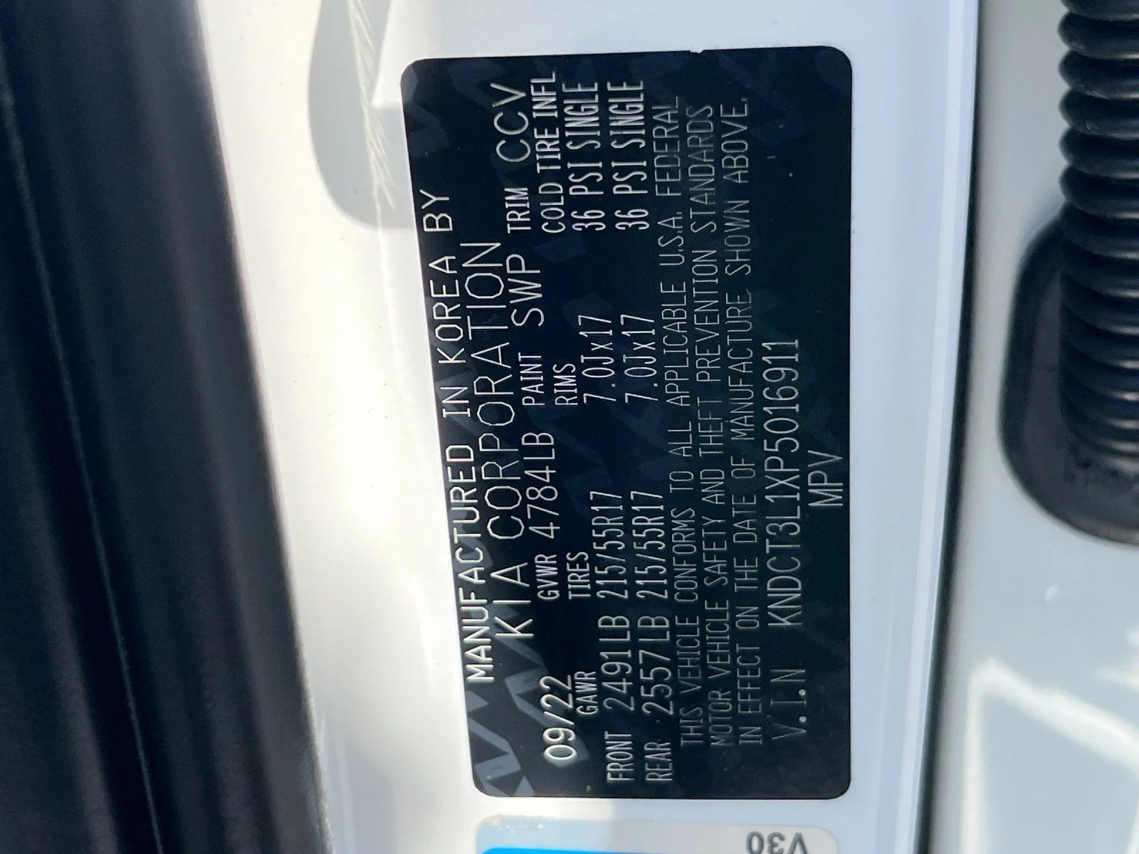 Certified Used 2023 White Kia Wave image 29