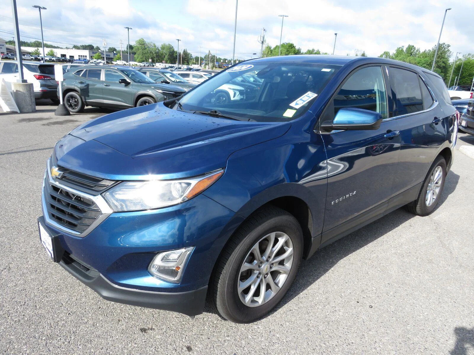 Used 2020 PACIFIC BLUE METALLIC Chevrolet LT image 7