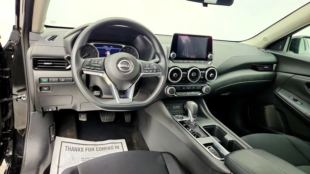 Used 2024 Super Black Nissan SV CVT image 12
