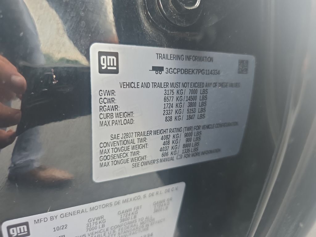 Used 2023 Black Chevrolet Custom image 31