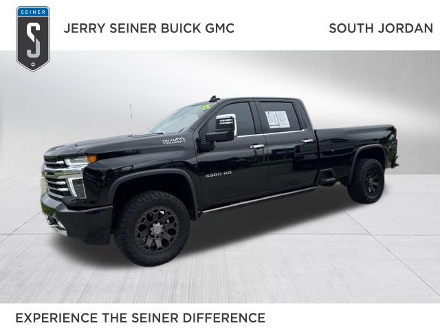 Used 2022 MOSAIC BLACK METALLIC Chevrolet High Country image 1