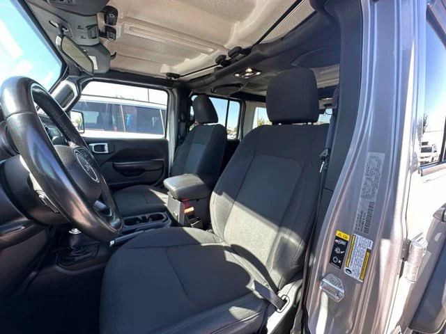 Certified Used 2021 Silver Jeep Unlimited Sport S image 8