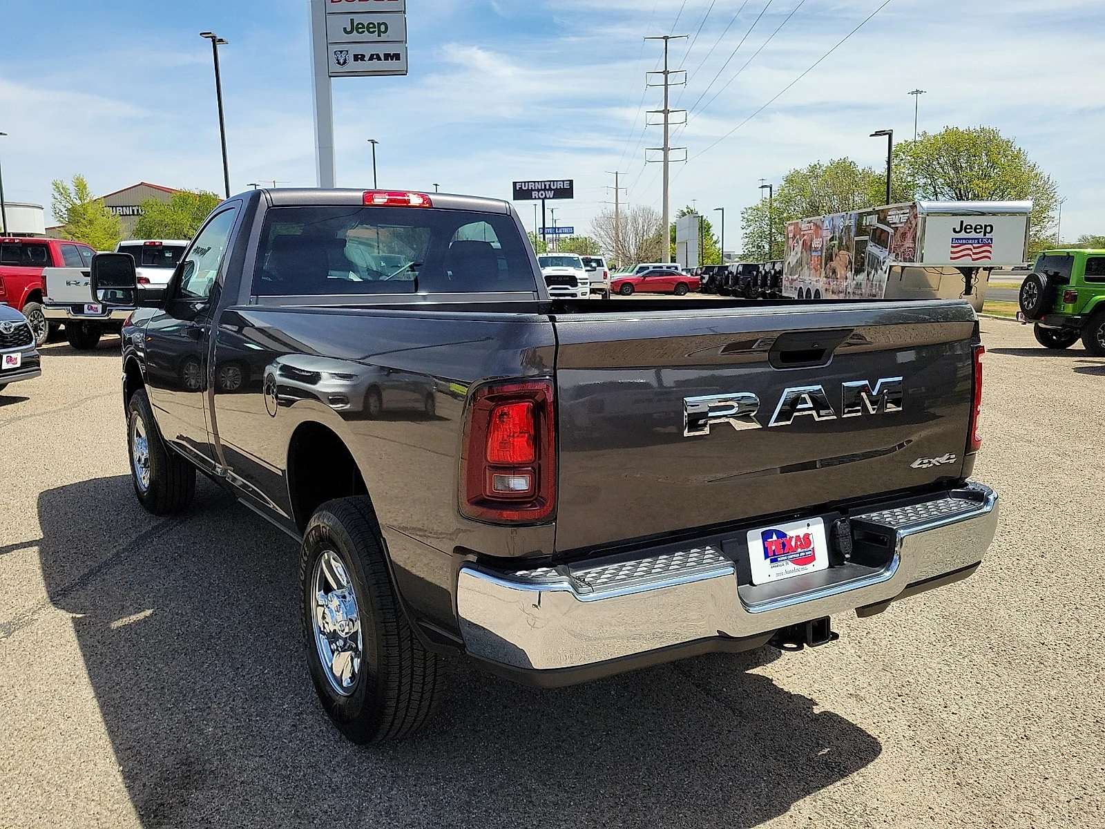 New 2026 PAU Granite Cry Ram TRADESMAN REGULAR CAB 4X4 8