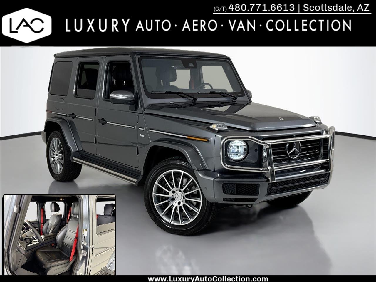 Used 2020 Selenite Grey Metallic Mercedes-Benz G 550 image 1