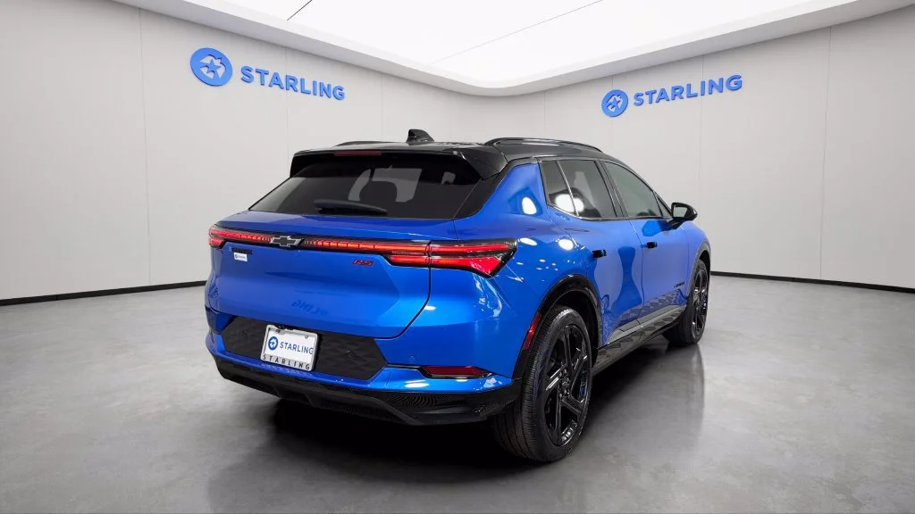 Used 2025 Riptide Blue Metallic Chevrolet RS image 8