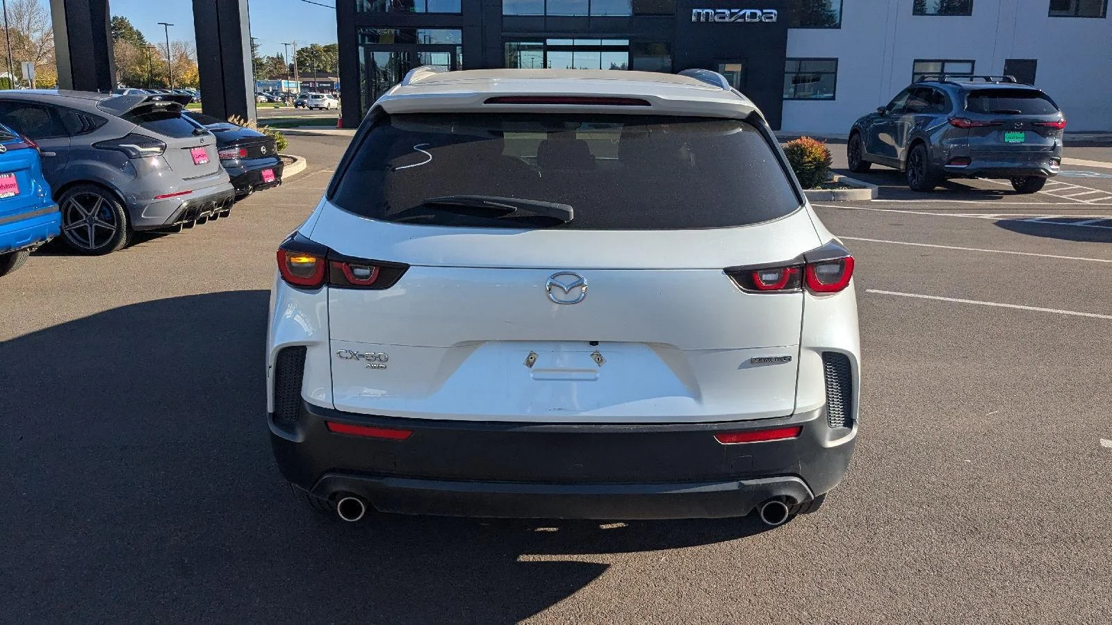 Certified Used 2025 Wind Chill Pearl Mazda 2.5 S Preferred Package image 4