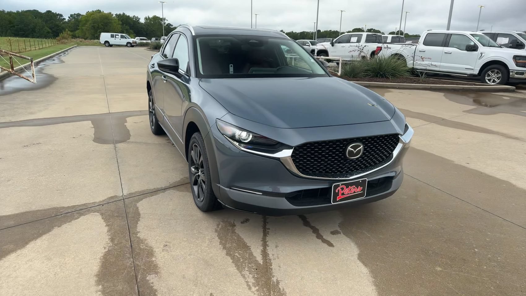Used 2024 Polymetal Gray Metallic Mazda 2.5 S Carbon Edition image 3