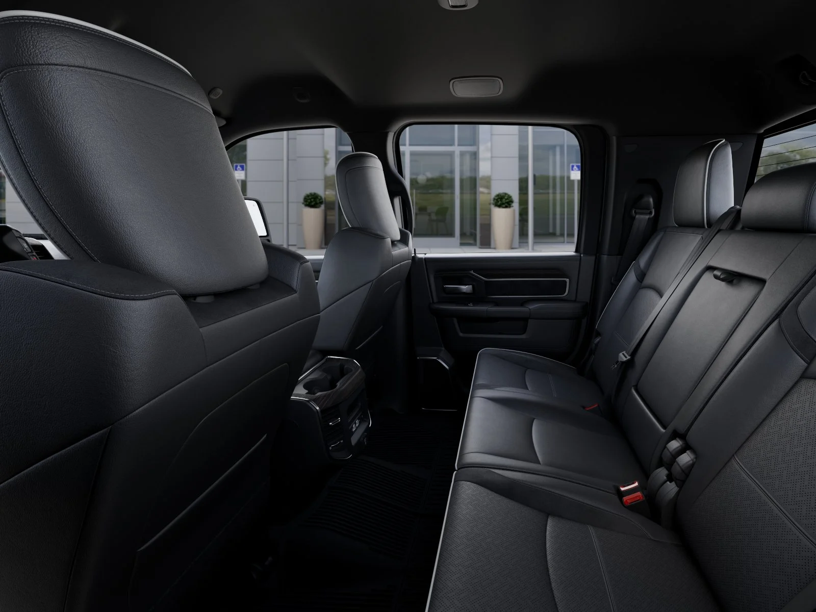 New 2026 Ceramic Gray Clear-Coat Exterior Paint RAM Laramie image 51
