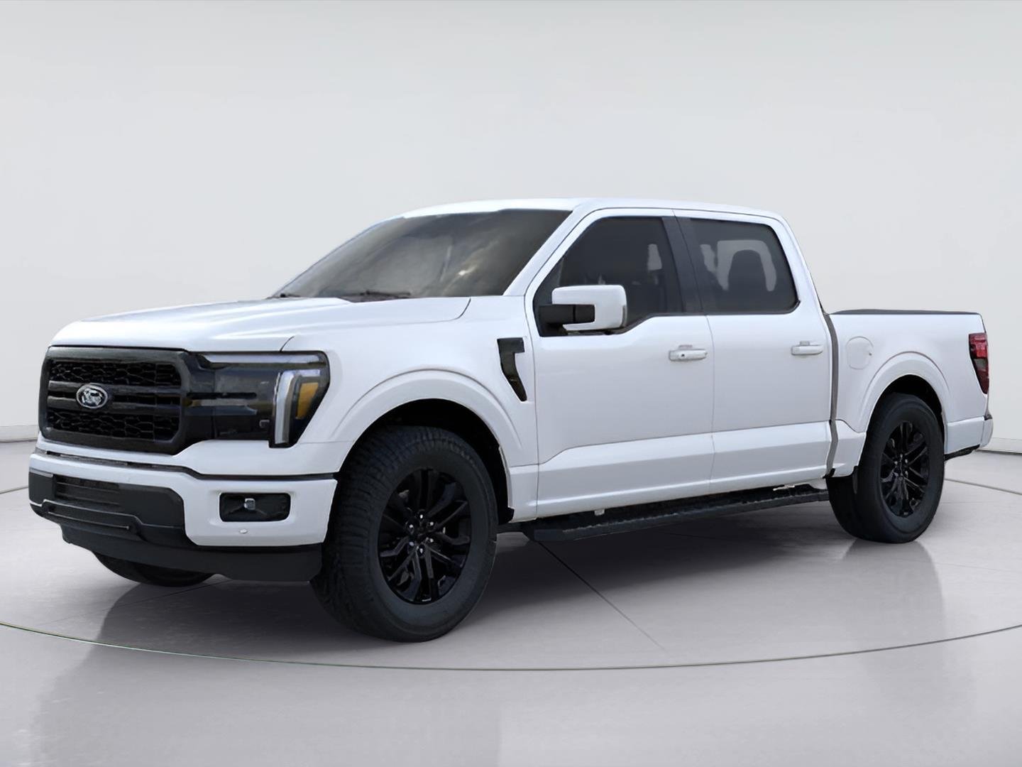 New 2026 Star White Metallic Tri-Coat Ford Lariat® image 1