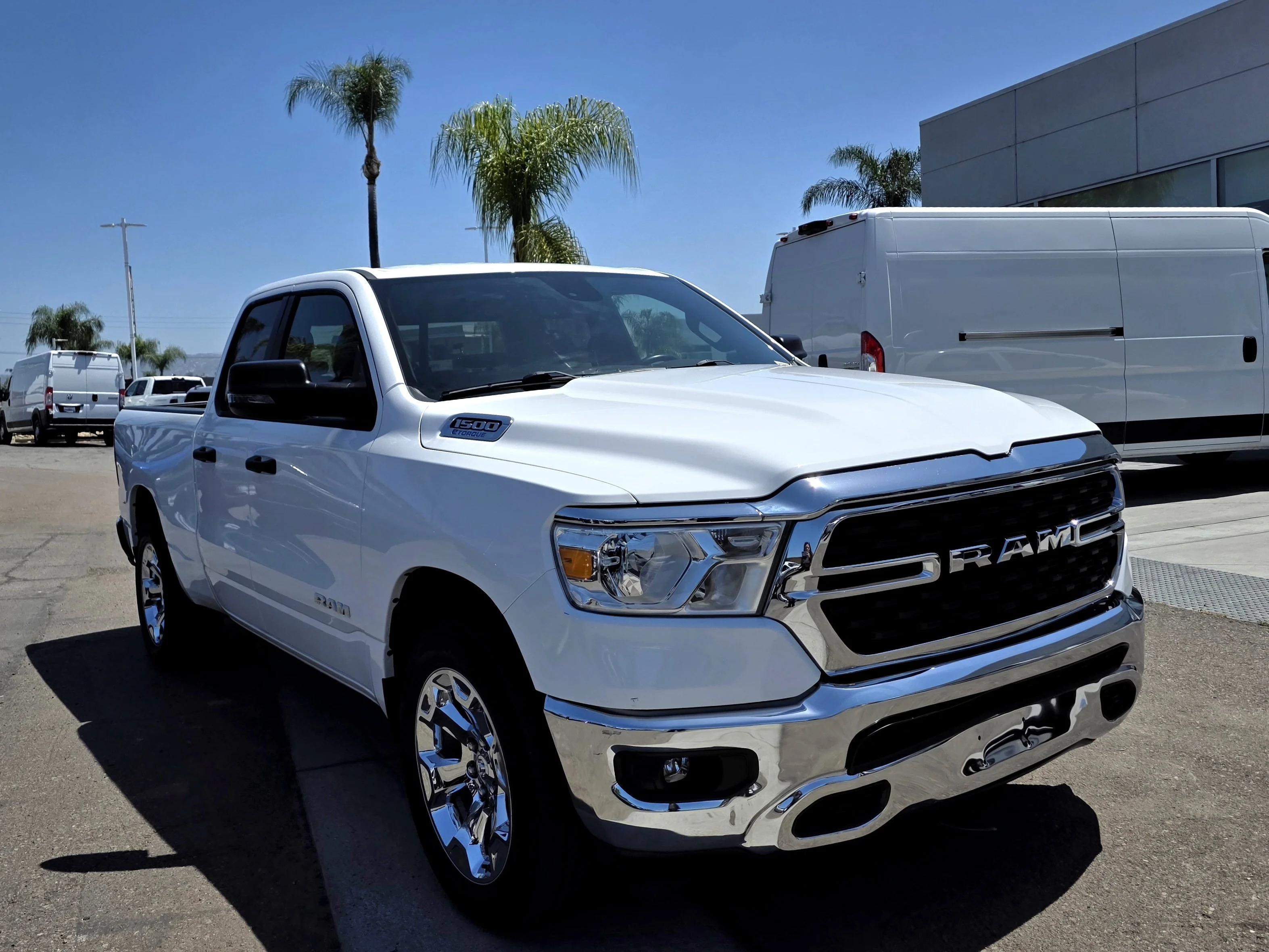 Certified Used 2024 Bright White Clearcoat Ram Big Horn/Lone Star image 6