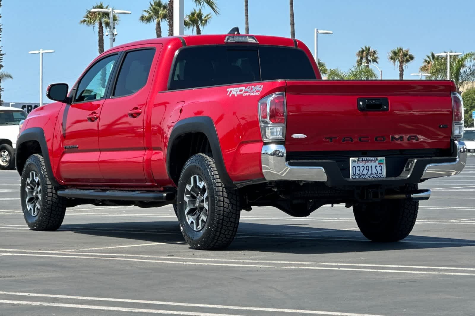 Certified Used 2023 Barcelona Red Metallic Toyota TRD Off Road image 6