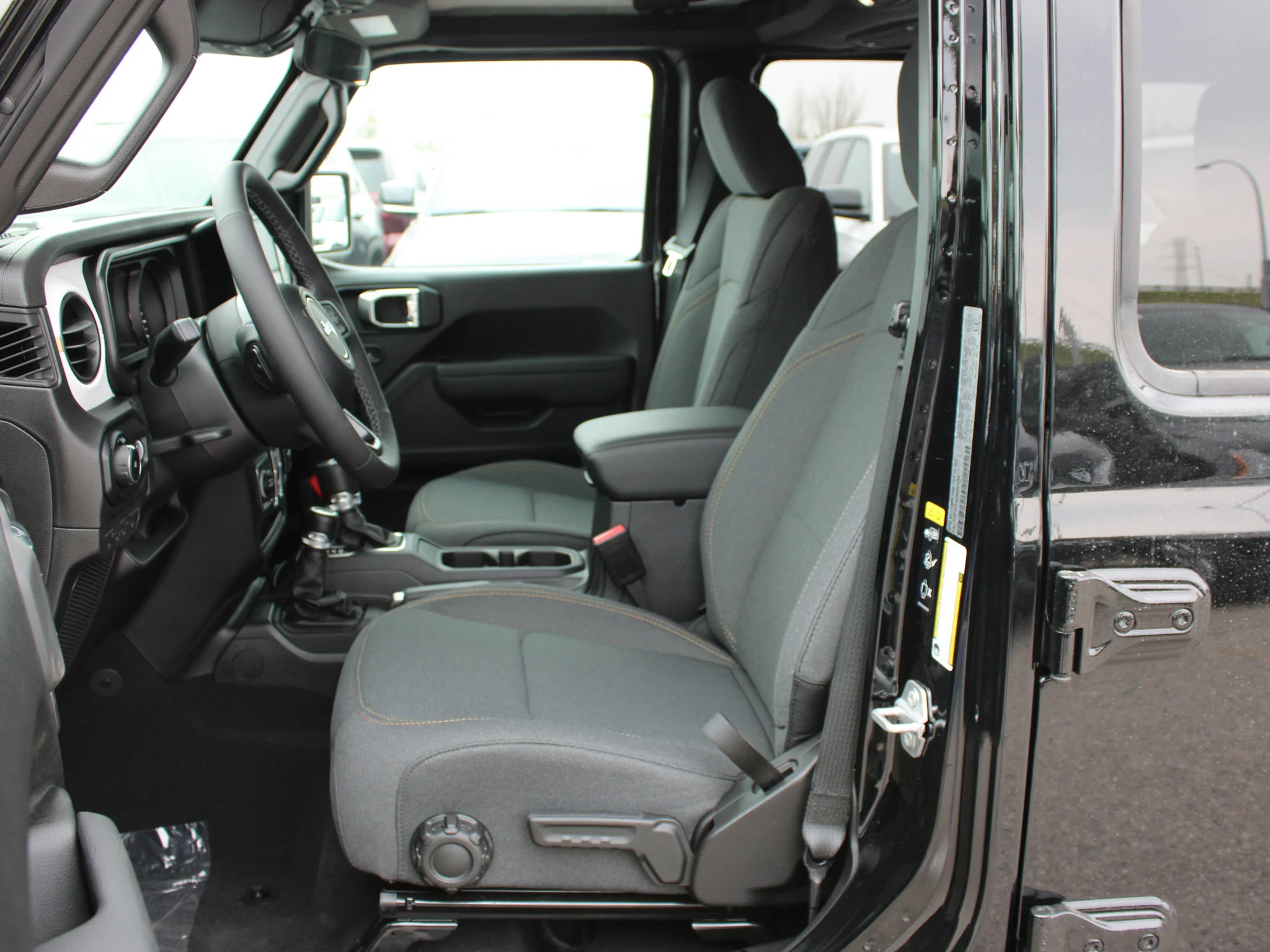 Used 2025 Black Jeep Sport S* 4 Door 4x4, Safety Group, Heated Seats, Remote Start image 8