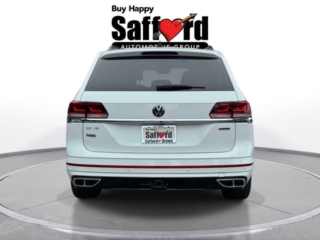Used 2021 White Volkswagen 3.6L V6 SE w/Technology R-Line image 7