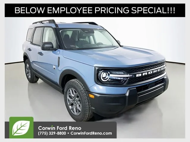 New 2026 Azure Gray Metallic Tri-Coat Ford Big Bend image 1