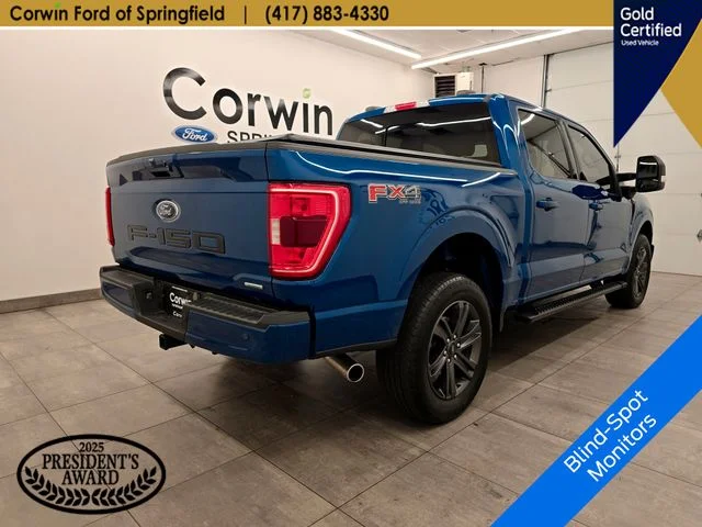 Certified Used 2023 Atlas Blue Metallic Ford XLT image 7