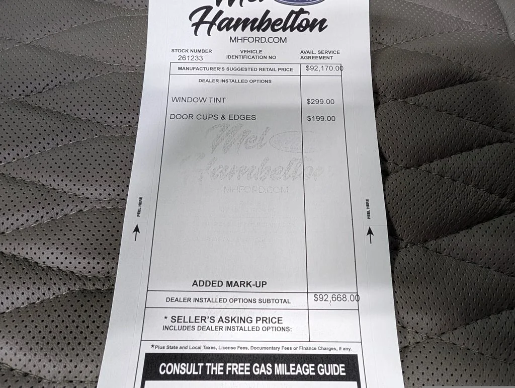 New 2026 Agate Black Metallic Ford Platinum® image 38