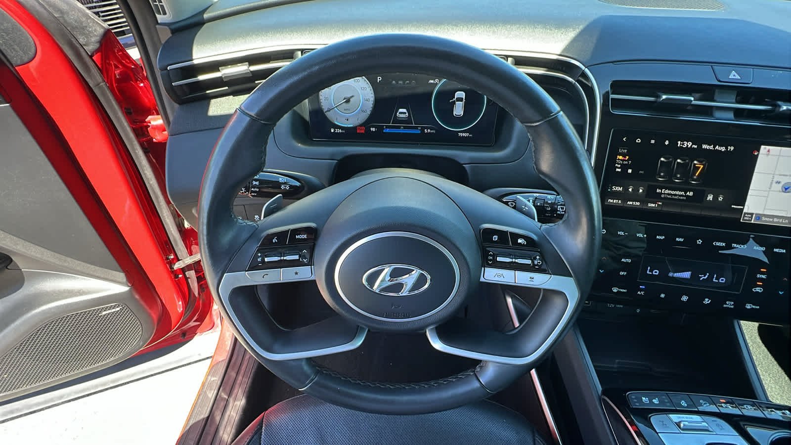 Certified Used 2022 Calypso Red Hyundai Limited image 18