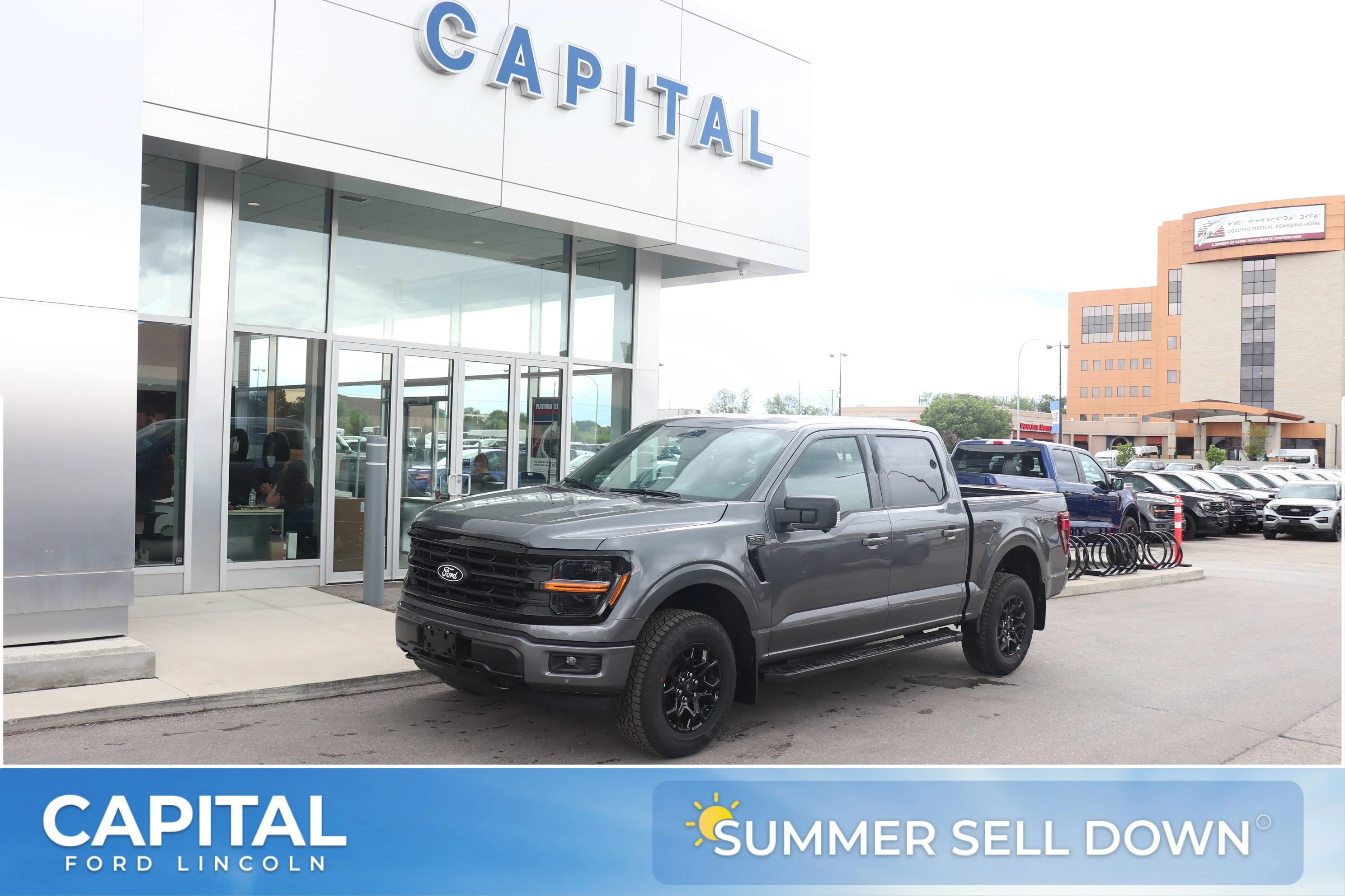 New 2026 CARBONIZED GREY METALLIC Ford XLT image 1