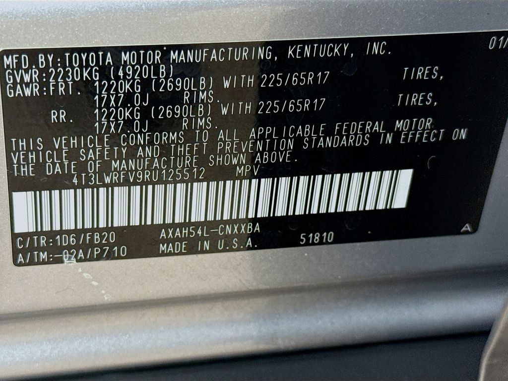 Used 2024 Silver Sky Metallic Toyota Hybrid LE image 31