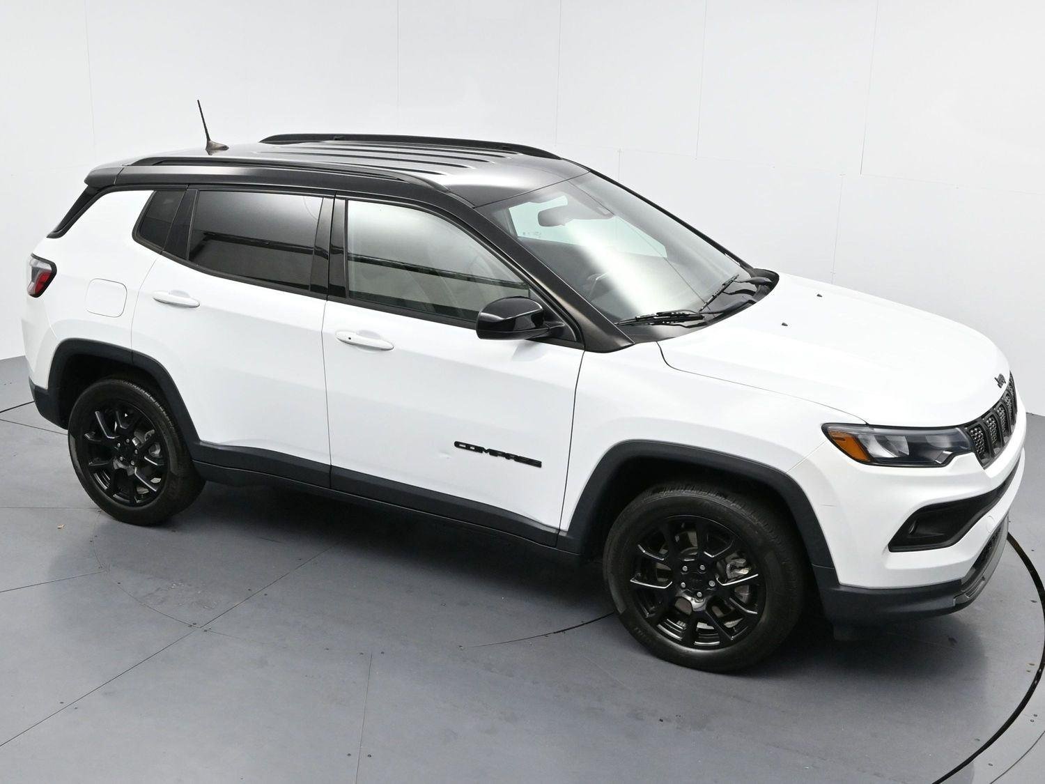 Used 2023 Bright White Clearcoat Jeep Altitude image 35