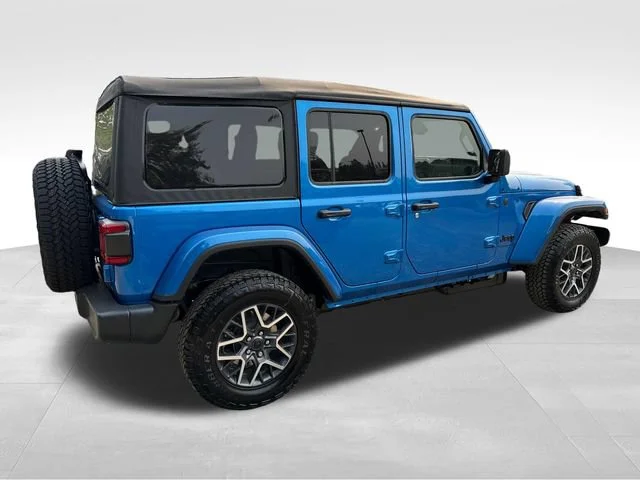 New 2026 Hydro Blue Pearl Coat Jeep Sahara image 7