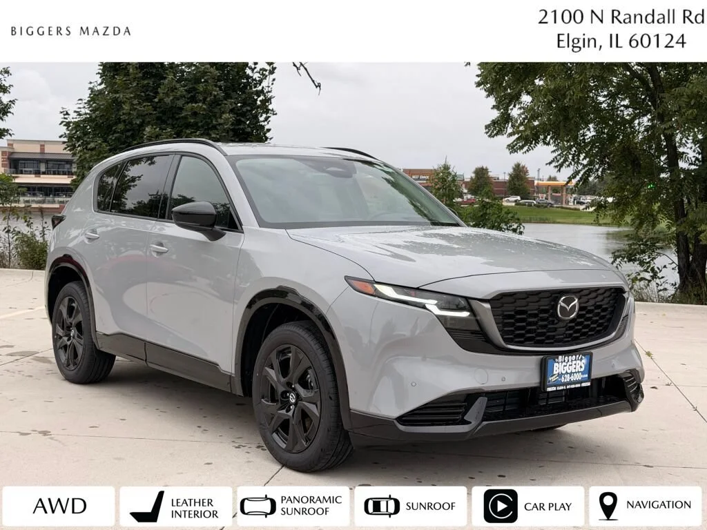 New 2026 Aero Gray Metallic Mazda 2.5 S Premium AWD image 1