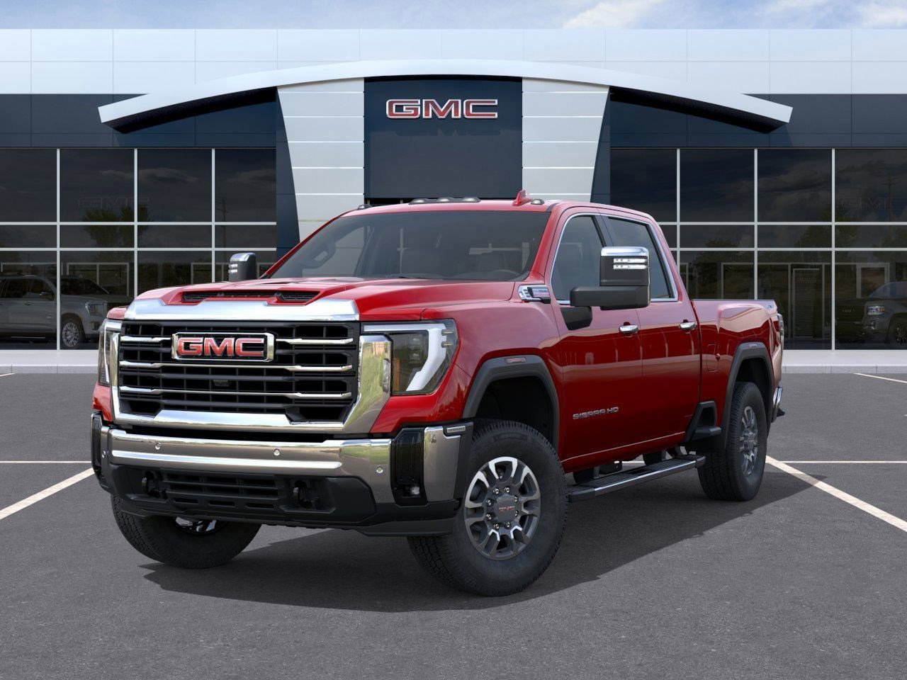 New 2026 Volcanic Red Tintcoat GMC SLT image 6