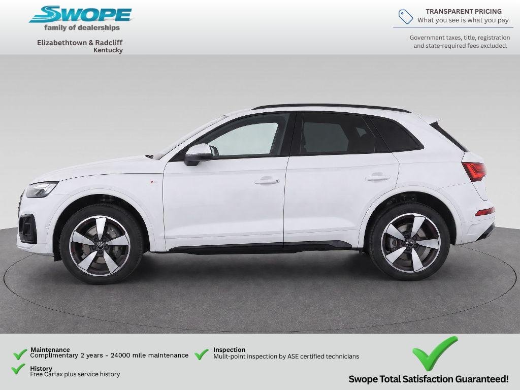 Used 2023 Glacier White Metallic Audi S line Premium Plus image 6