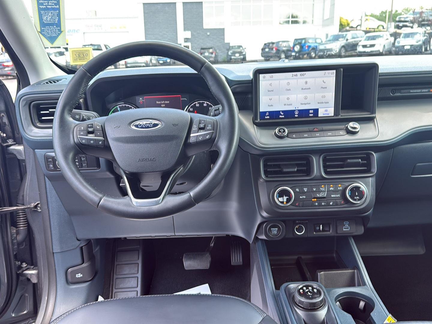 Used 2024 Carbonized Gray Metallic Ford LARIAT image 2