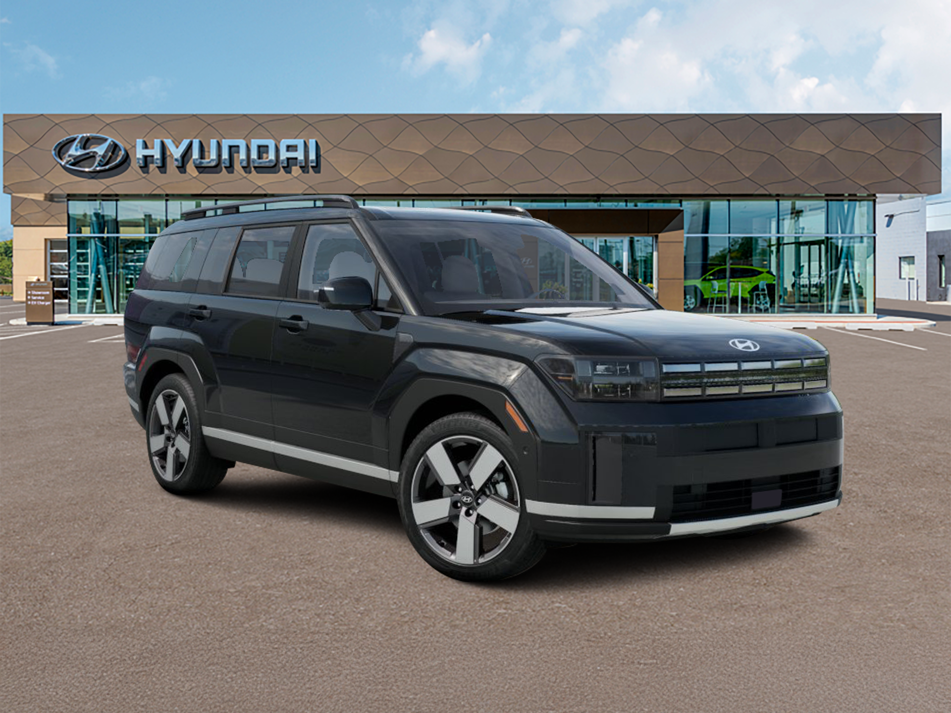 New 2026 Phantom Black Hyundai Limited AWD image 7