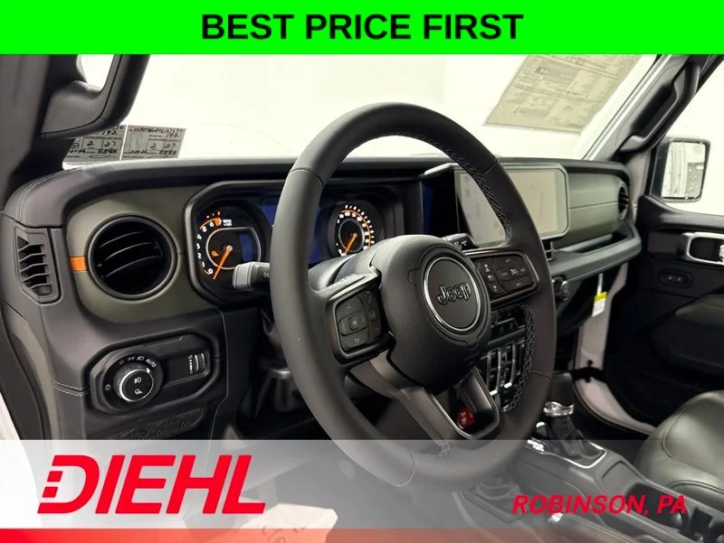 New 2026 Bright White Clear-Coat Exterior Paint Jeep Mojave image 22