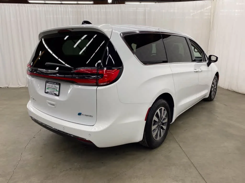 Used 2023 Bright White Clearcoat Chrysler Hybrid Touring L image 6