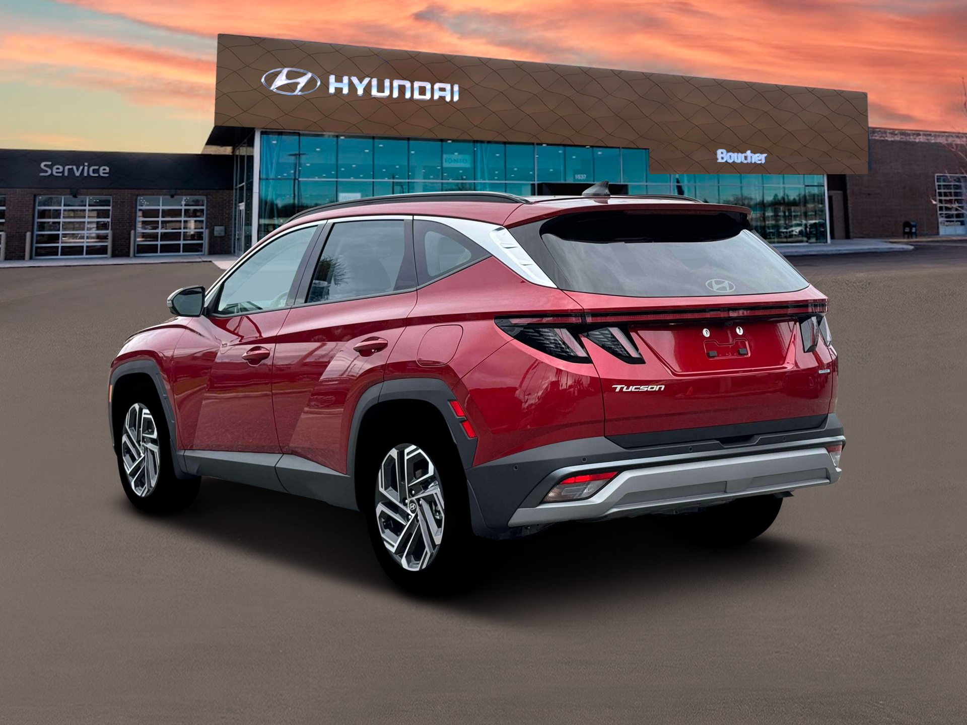 New 2026 Ultimate Red Hyundai Limited AWD image 5
