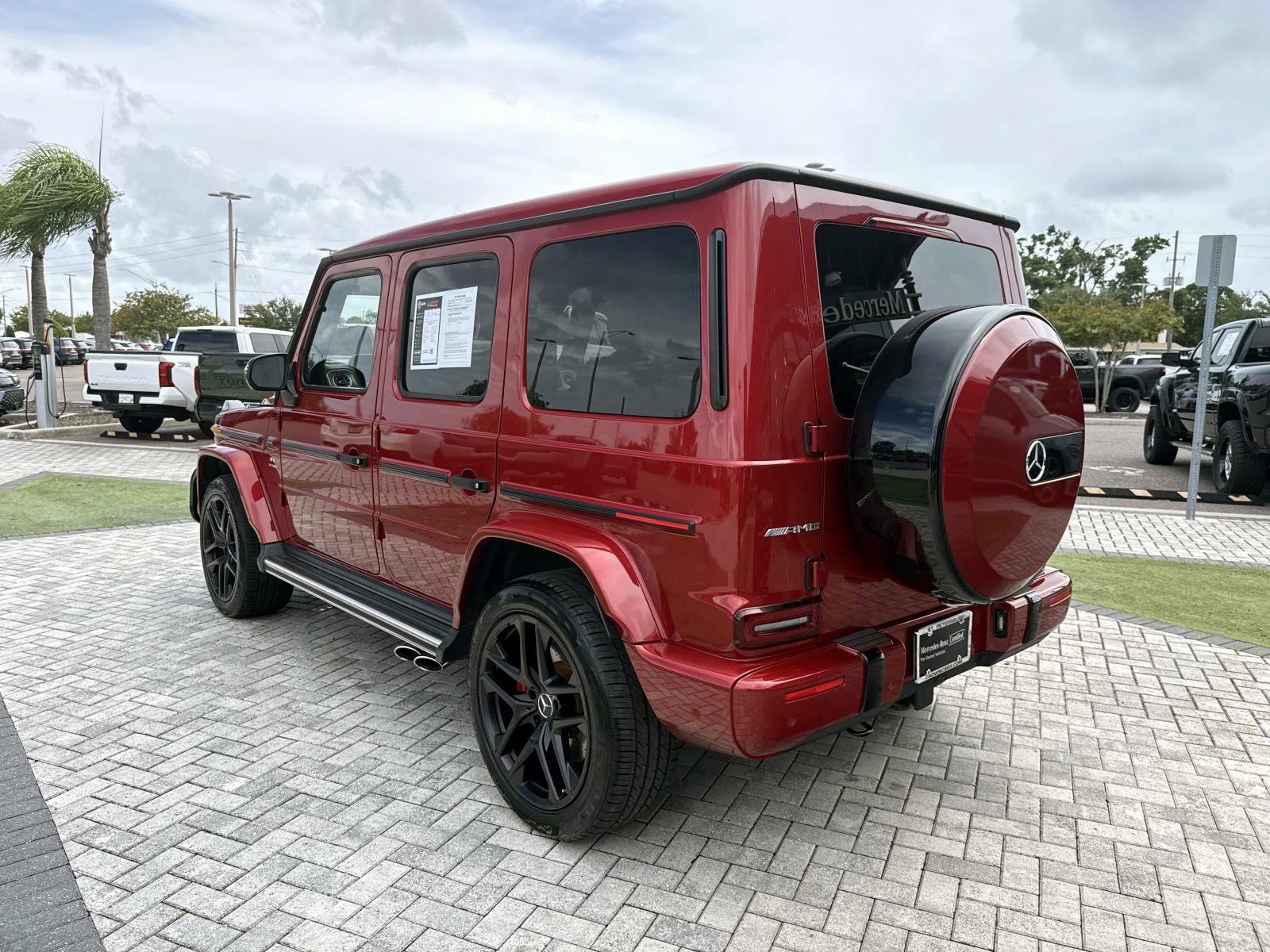 Certified Used 2022 Cardinal Red Metallic Mercedes-Benz G 63 AMG® image 4
