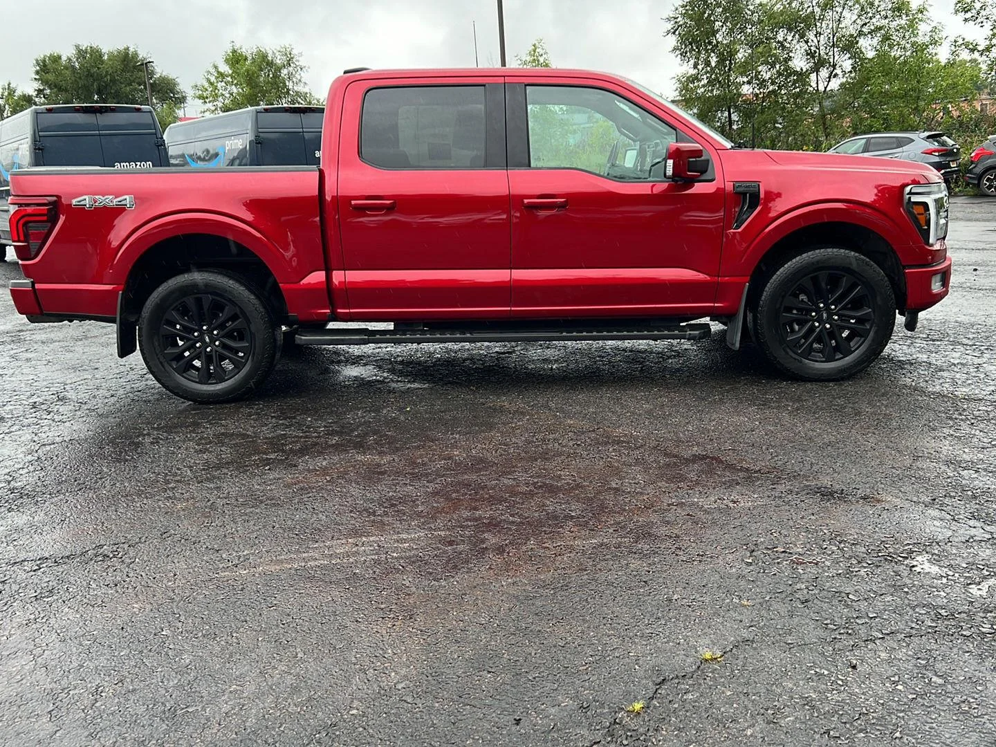 Used 2024 Rapid Red Metallic Tinted Clearcoat Ford LARIAT image 20
