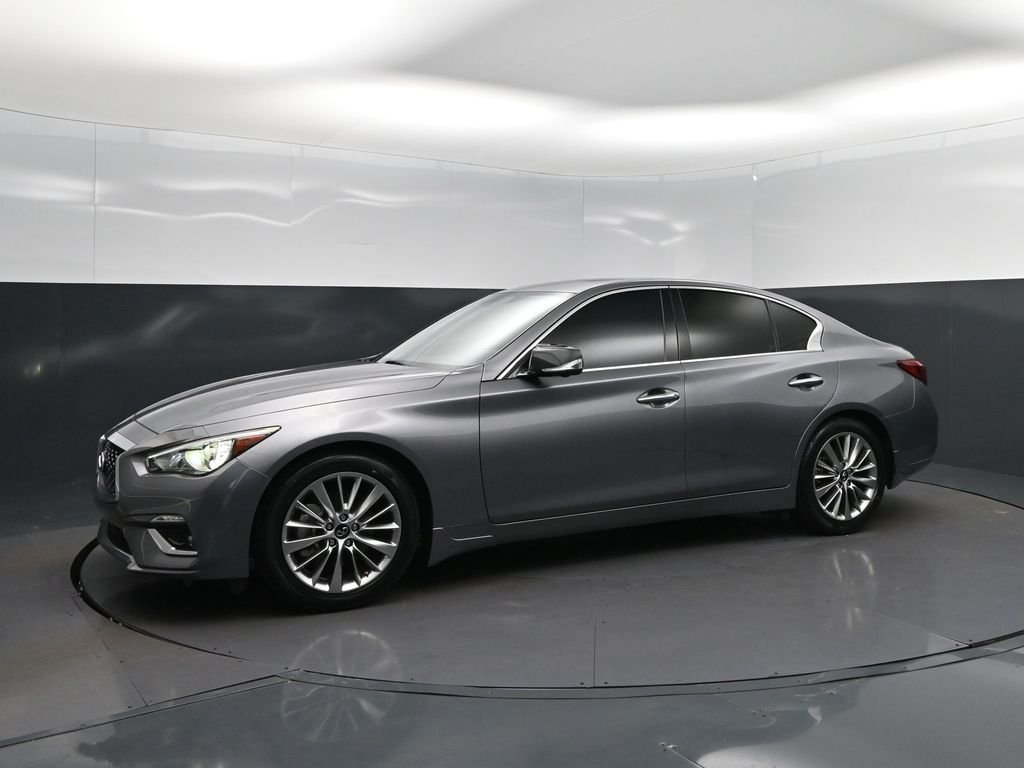 Certified Used 2023 Gray INFINITI LUXE image 3