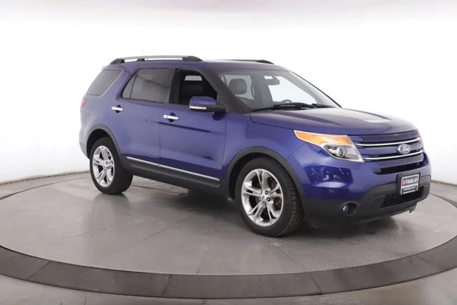 Used 2015 Ford Explorer Limited with VIN 1FM5K8F82FGA77914 for sale in Findlay, OH