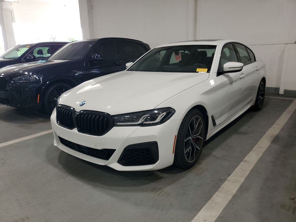Certified Used 2023 Alpine White BMW 540i image 1