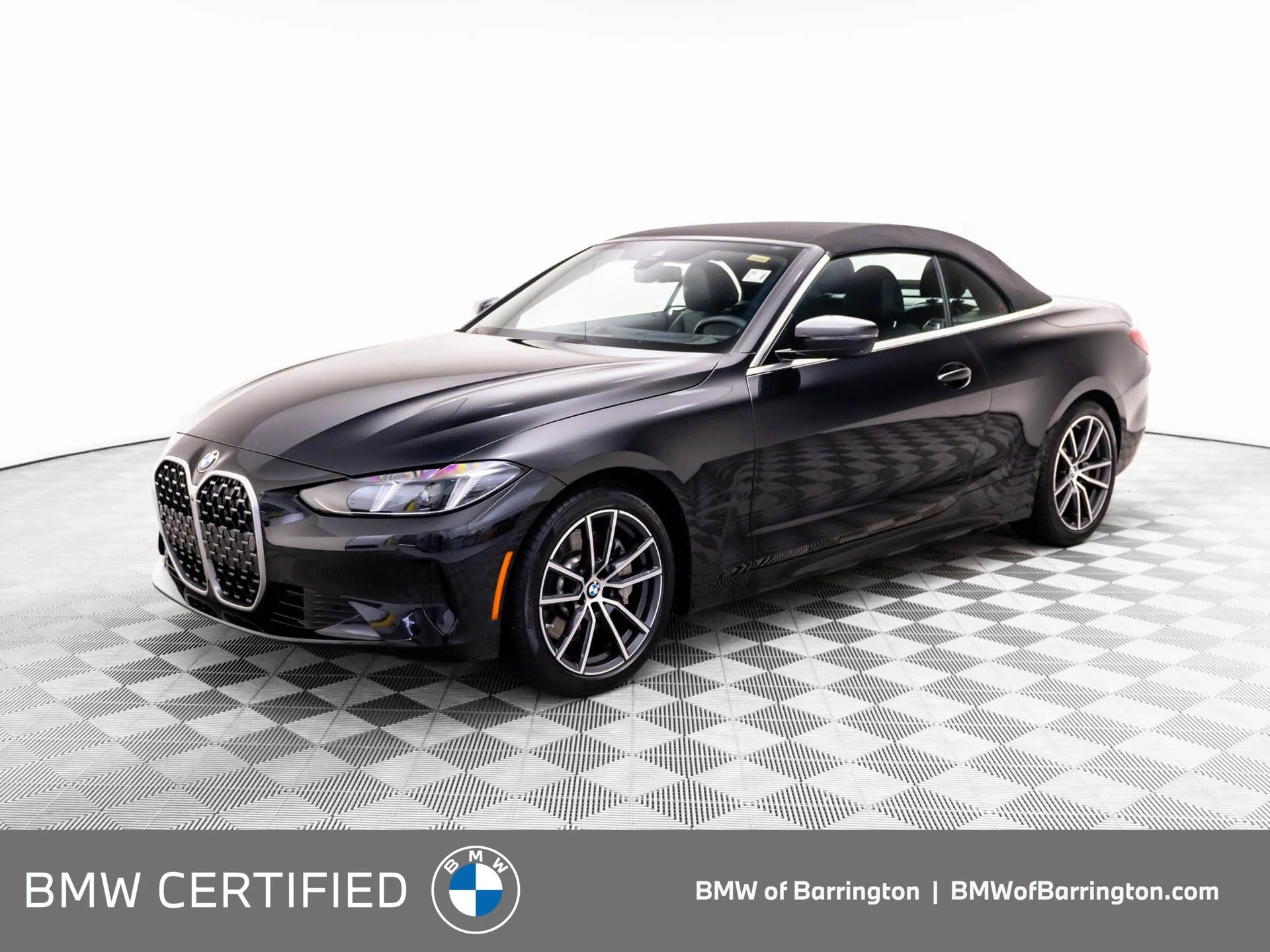 Certified Used 2025 Black BMW 430i xDrive image 1