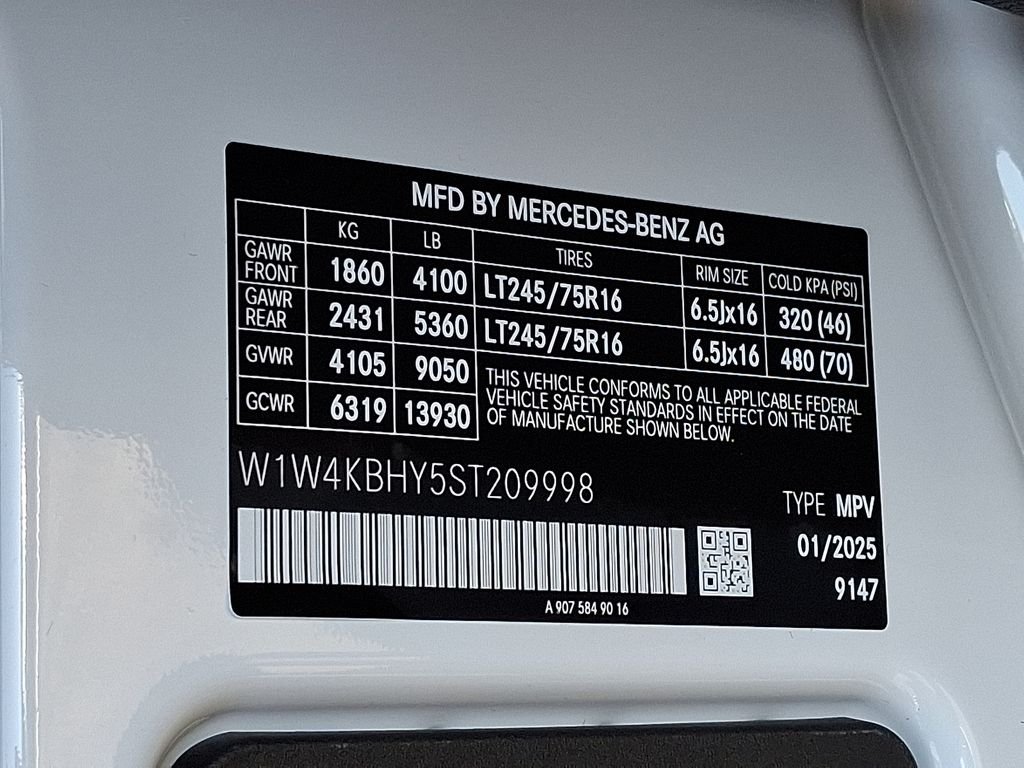 2025 Mercedes-Benz Sprinter Cargo Van Base - Photo 20